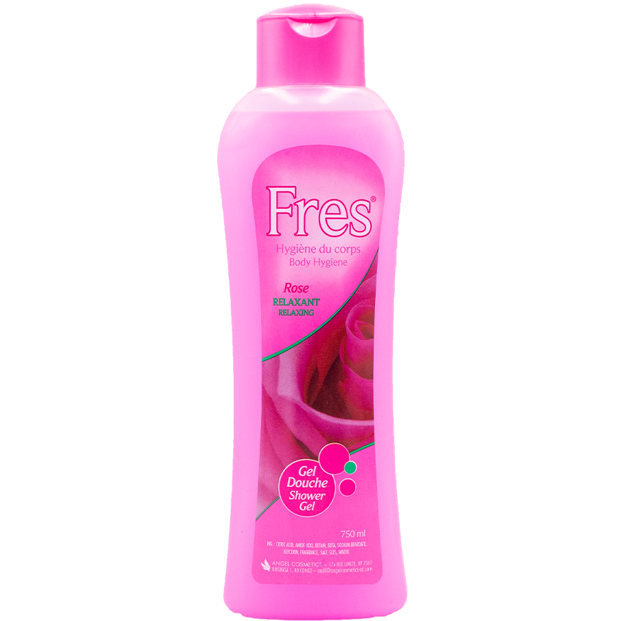 Fres relaxing rose shower gel 750ml