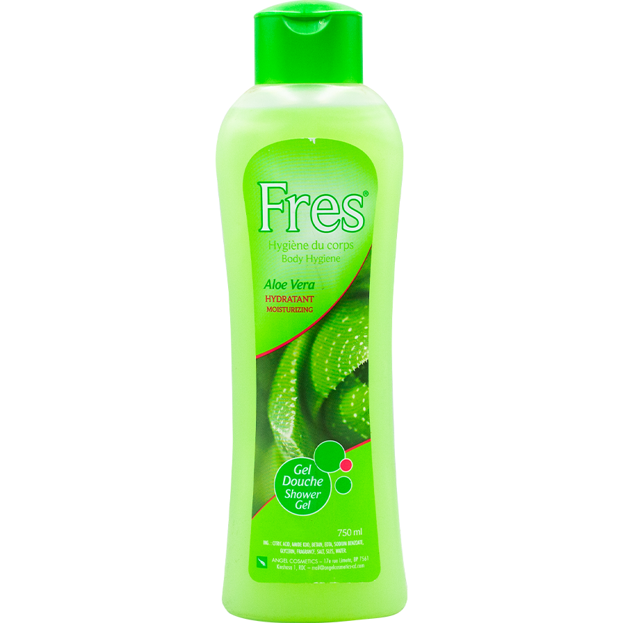 Fres moisturizing aloe vera shower gel 750ml