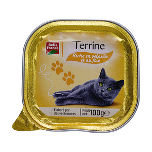 Belle France Cat Food Poultry-Rich Chunks 100g