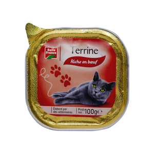 Belle France Cat Food Beef-Rich Chunks 100g