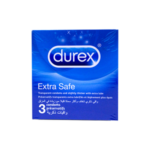 Durex Condoms Extra Safe 3pcs
