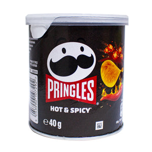 Pringles hot and spicy chips 40g