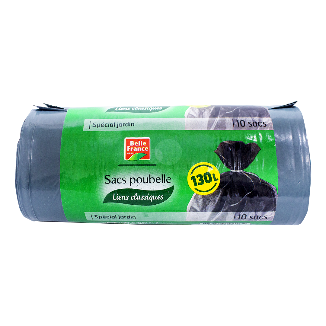 Belle France trash bag 10pc 130ltr