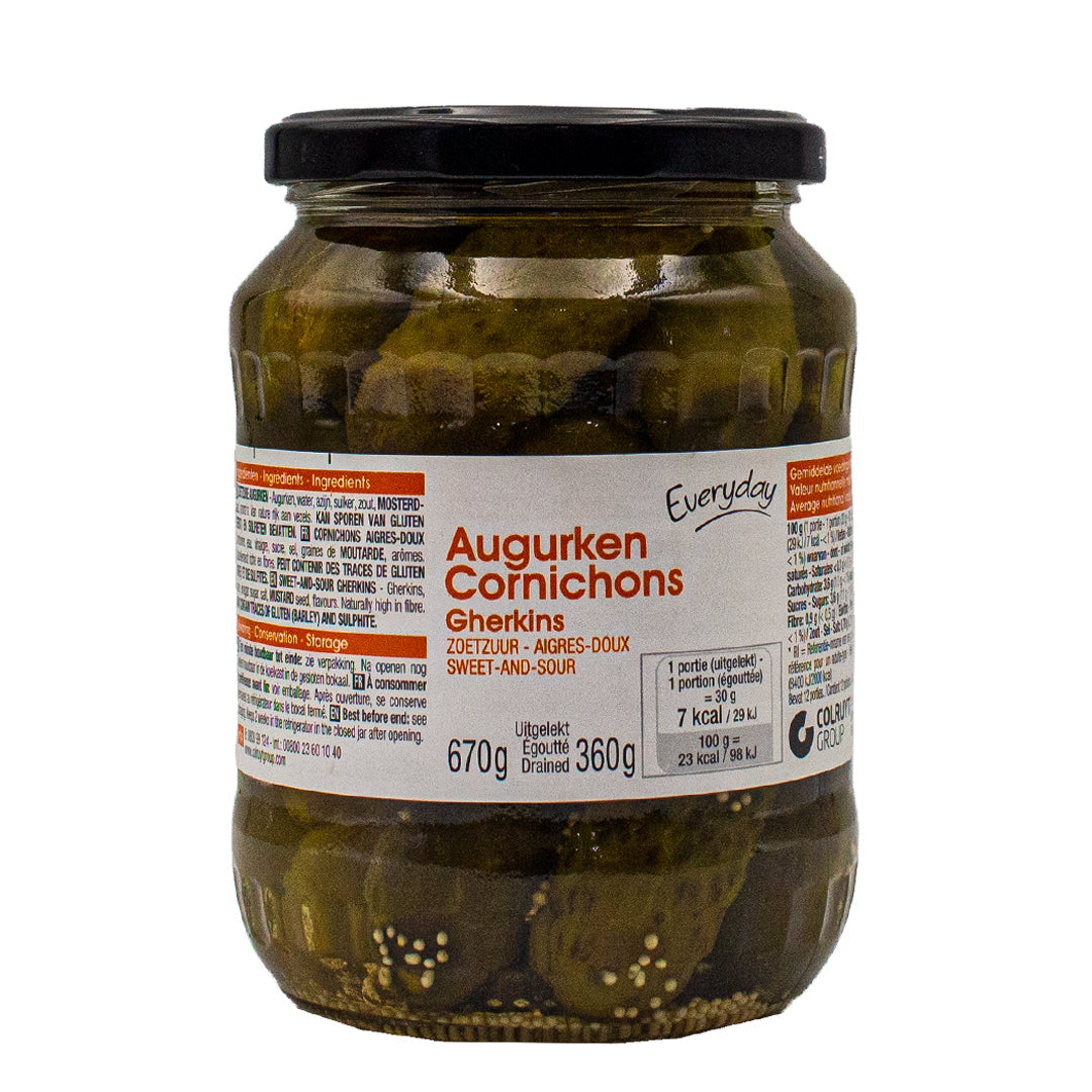 Everyday sweet and sour pickles 670g