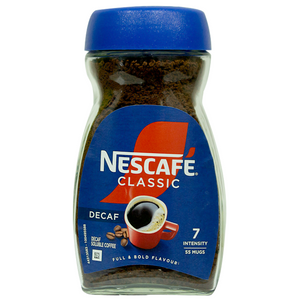 Nescafe Classic decaffeinated coffee 100g