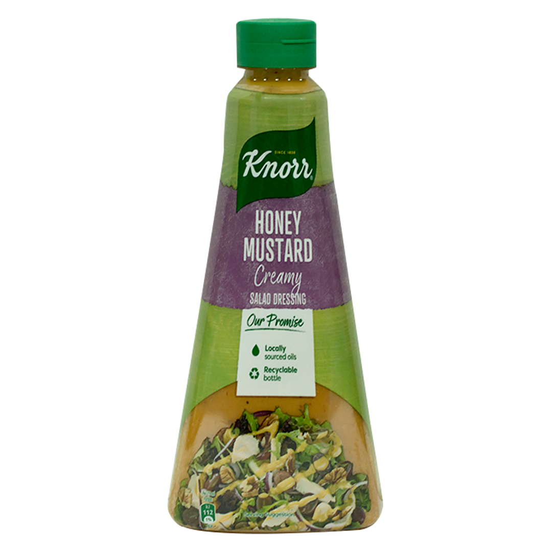 Knorr Salad Dressing Creamy Honey And Mustard 340ml