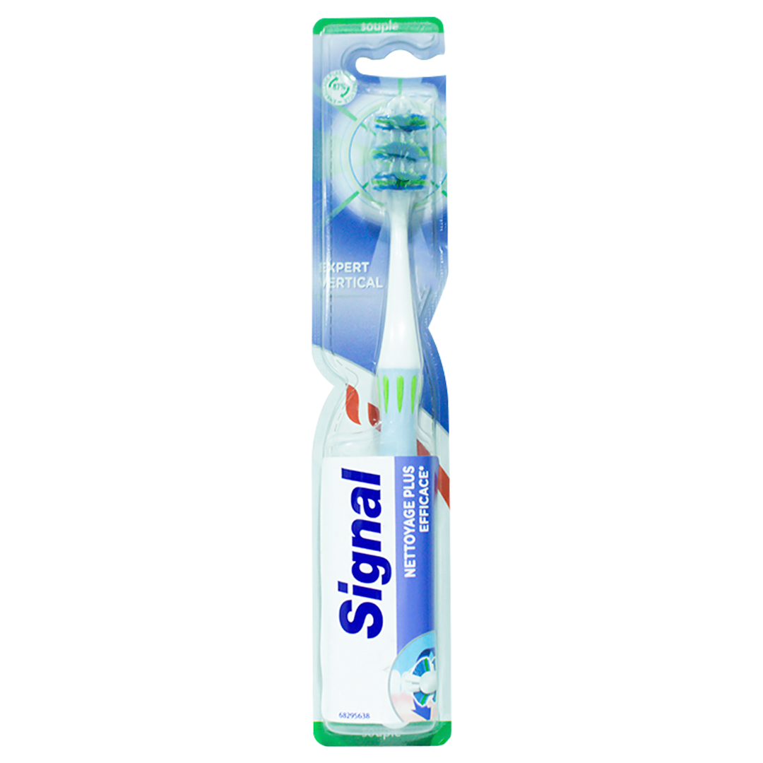 Signal soft toothbrush effective cleaning 1 piece