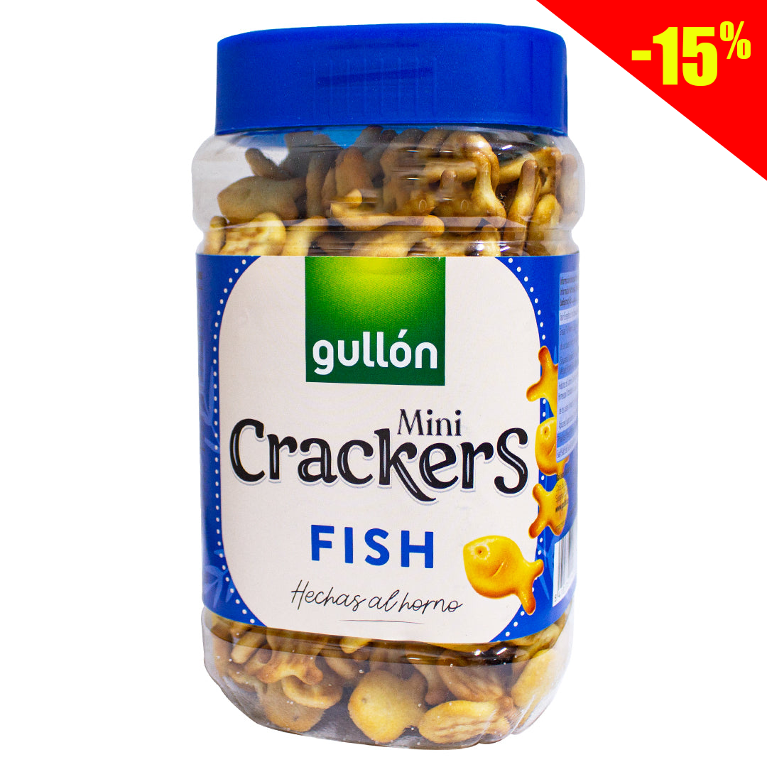 Gullon mini fish crackers 350g