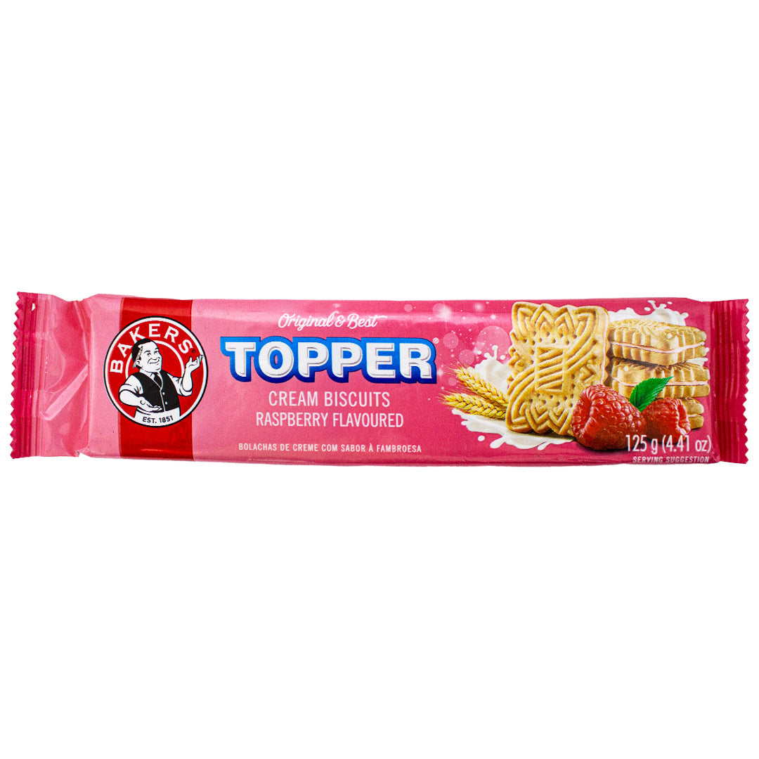 Baker biscuit topper raspberry flavor 125g
