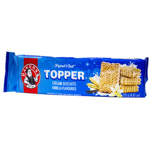 Baker biscuit topper vanilla flavor 125g