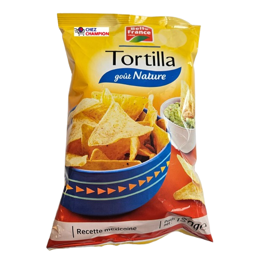 Belle France Tortilla Chips Natural 150g