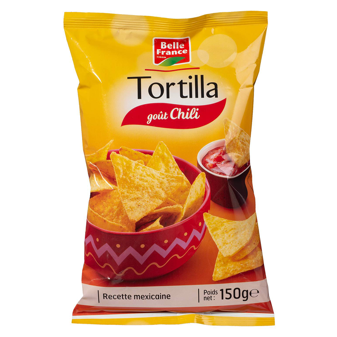 Belle France Tortilla Chili Chips 150gm