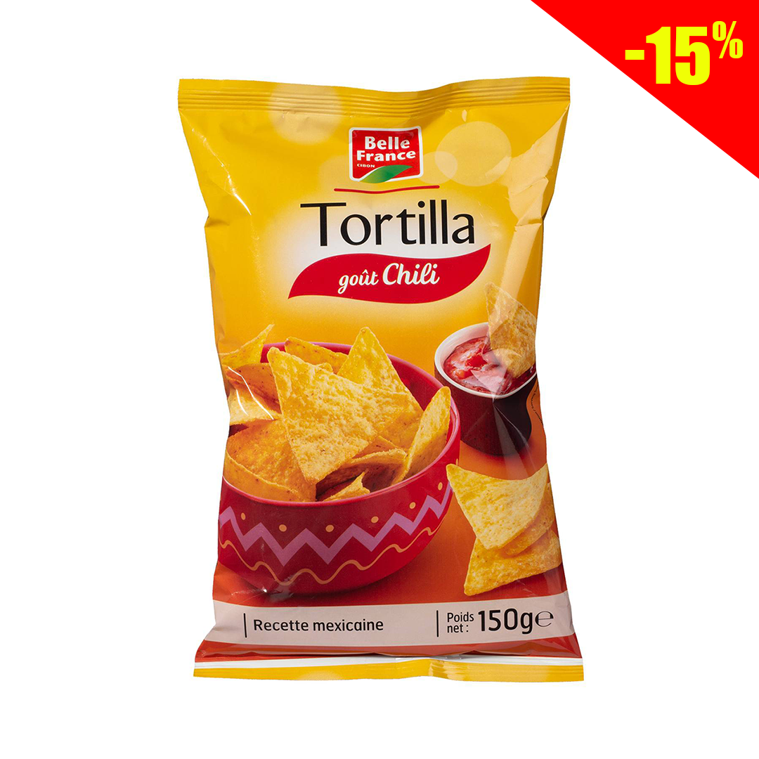 Belle France Chili Tortilla Chips 150g