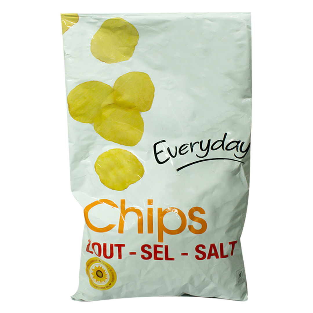 Everyday salted plain chips 200g