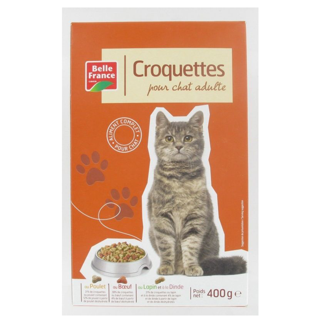 Belle France Cat Croquettes Adult Chicken 400g