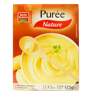 Belle France Mashed Potatoes Plain 125g