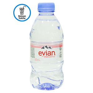 Evian natural mineral water 330ml