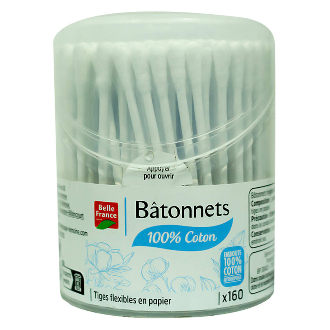 Belle France Cotton Swabs 100 Pieces