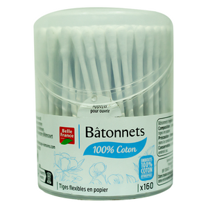 Belle France Cotton Swabs 100 Pieces