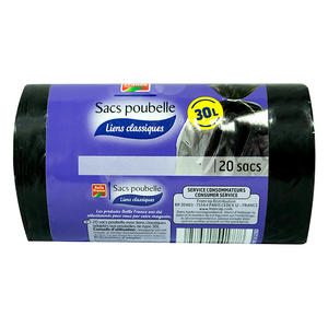 Belle France Classic Garbage Bags 30L 20pcs