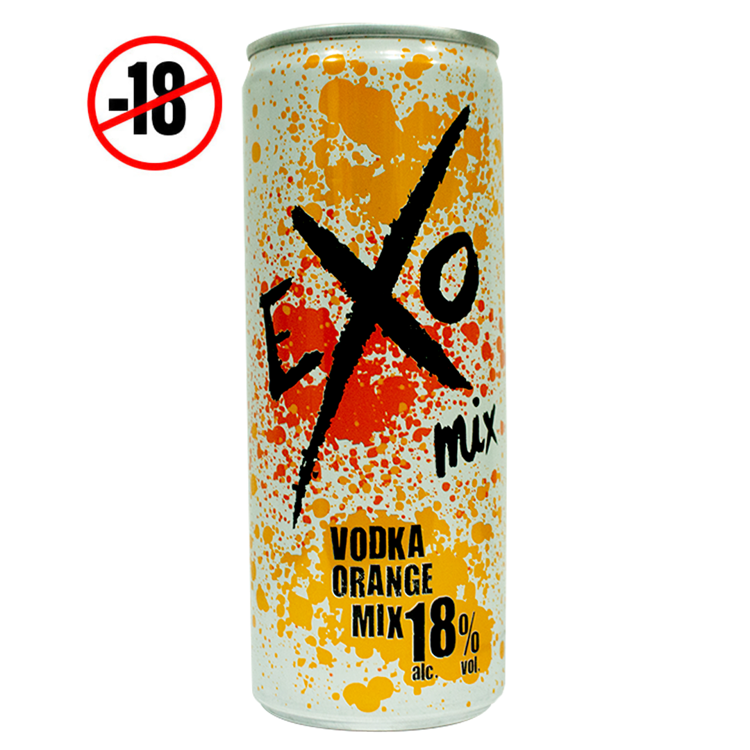 Exo Vodka Orange Mix 18% 250ml