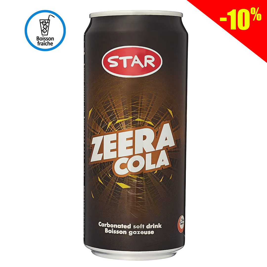 Star sparkling drink zeera cola 330ml