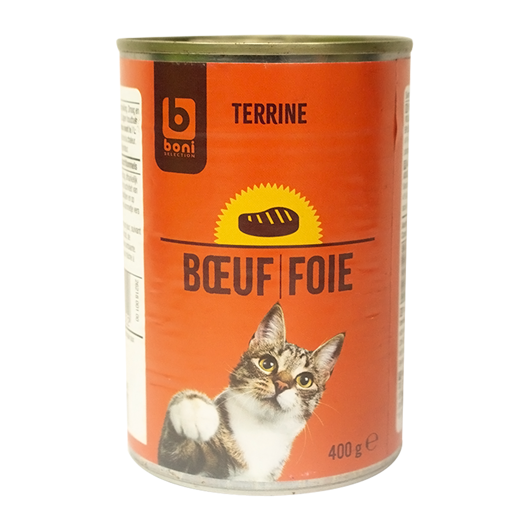 Boni beef terrine for adult cat 400g