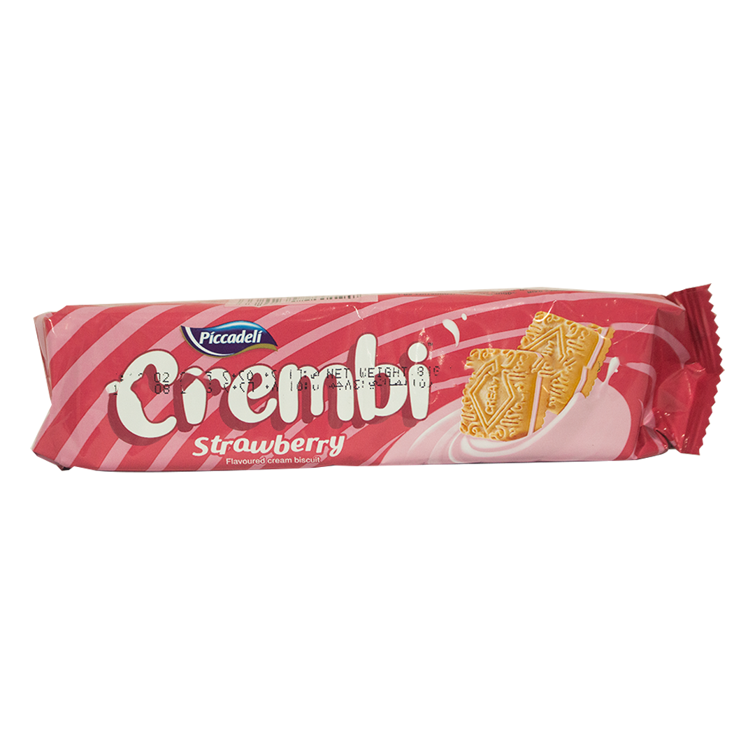 Crembi Piccadeli biscuits with strawberry 84g
