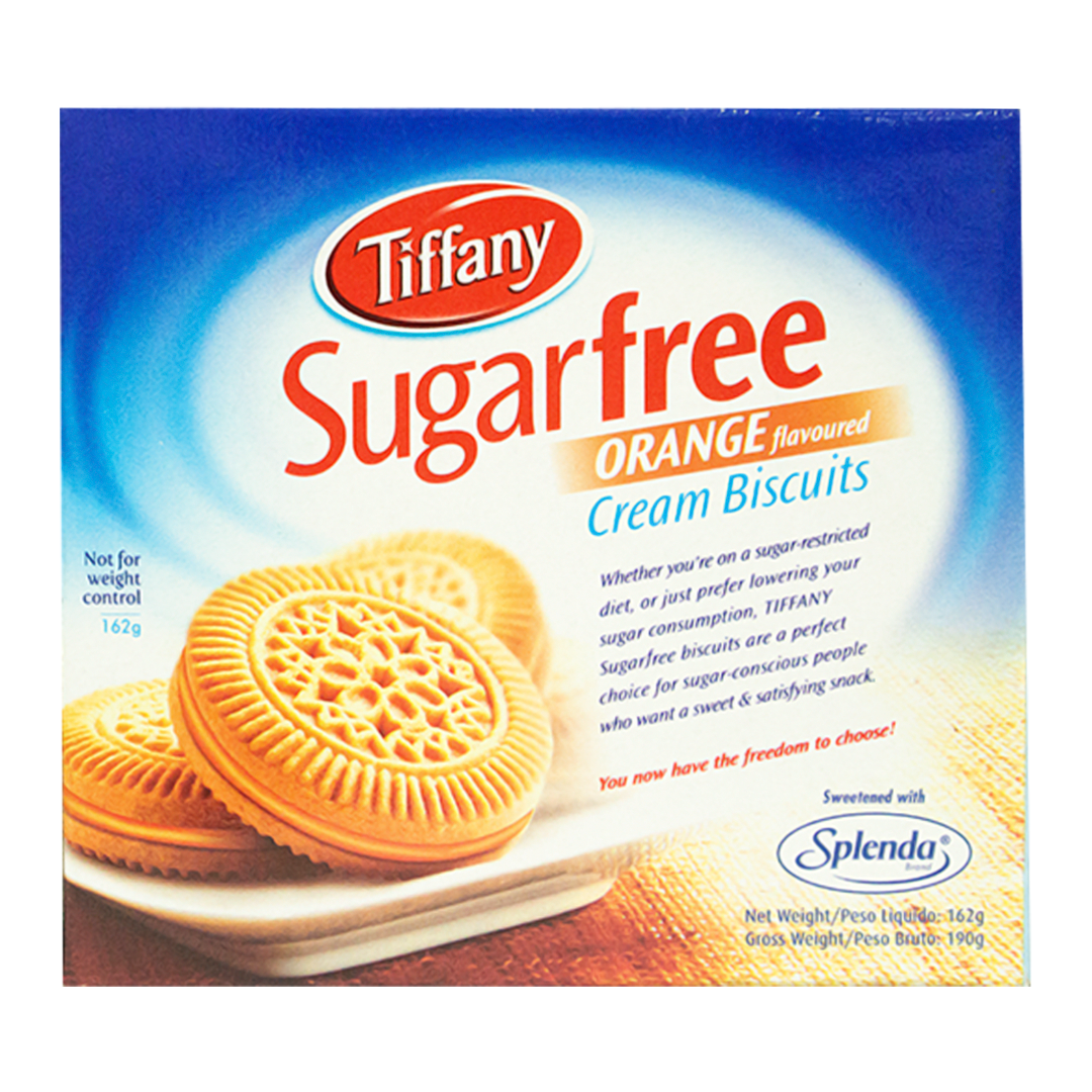 Tiffany sugar-free orange biscuits 162g