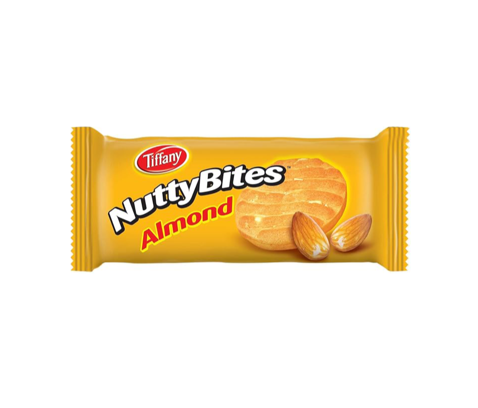 Tiffany Biscuit Nutty Bites Almond 72g