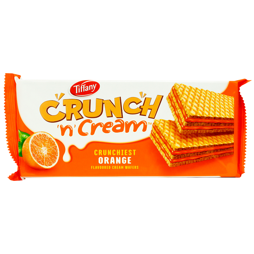 Tiffany wafers filled with orange cream 153g