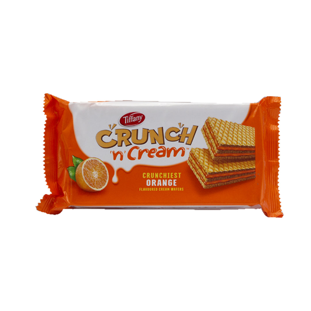 Tiffany crunchy cream orange biscuits 65g