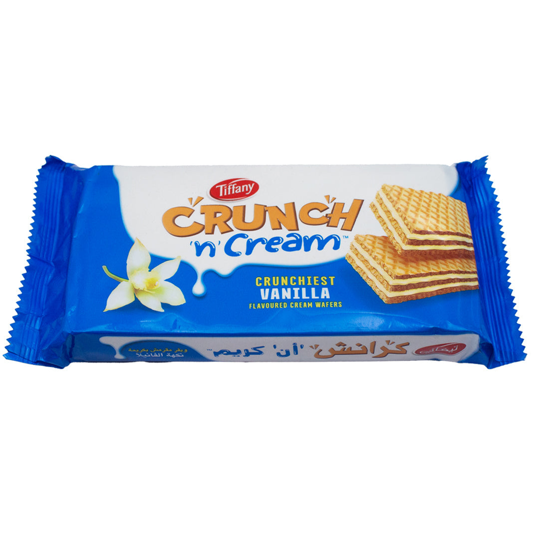 Tiffany crunchy cream vanilla biscuits 65g