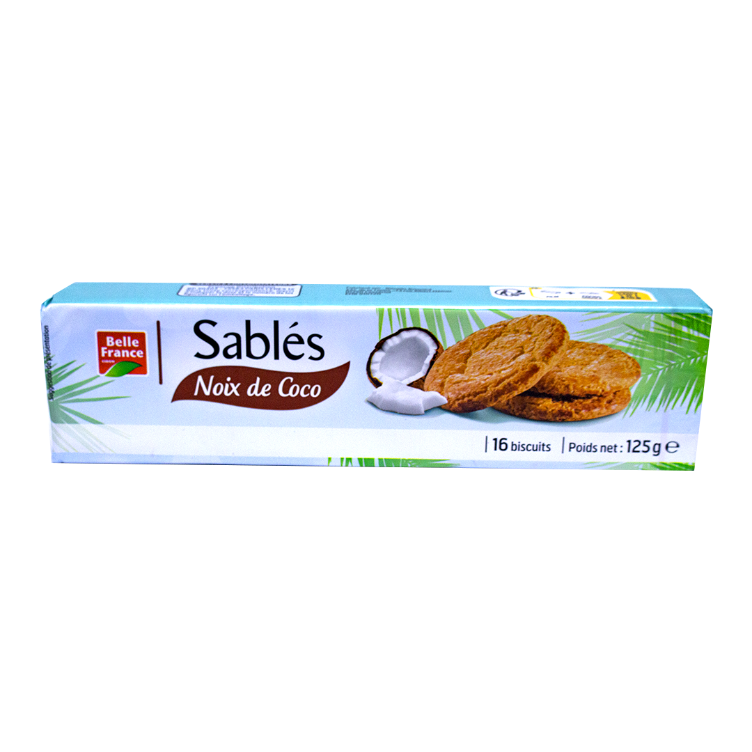 Belle France Biscuit Coconut Shortbread 125g
