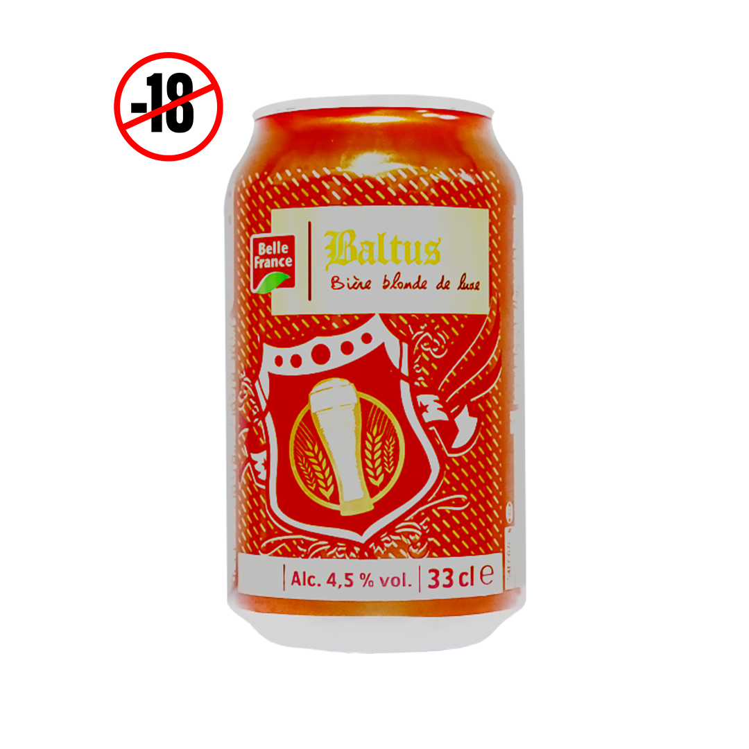 Belle France luxury blond beer Baltus 33cl