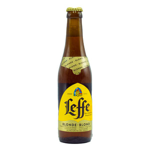 Leffe blonde beer from Belgium 6.6% 300ml