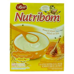 Nutribom wheat honey cereals 300g