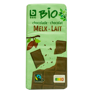 Boni organic milk chocolate 100g