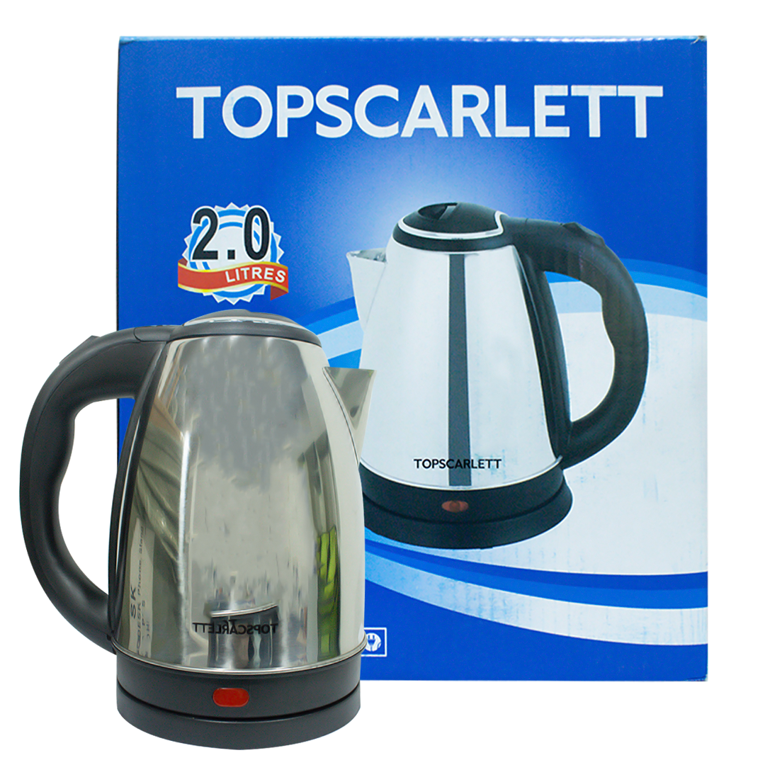 Topscarlet metal kettle 2l