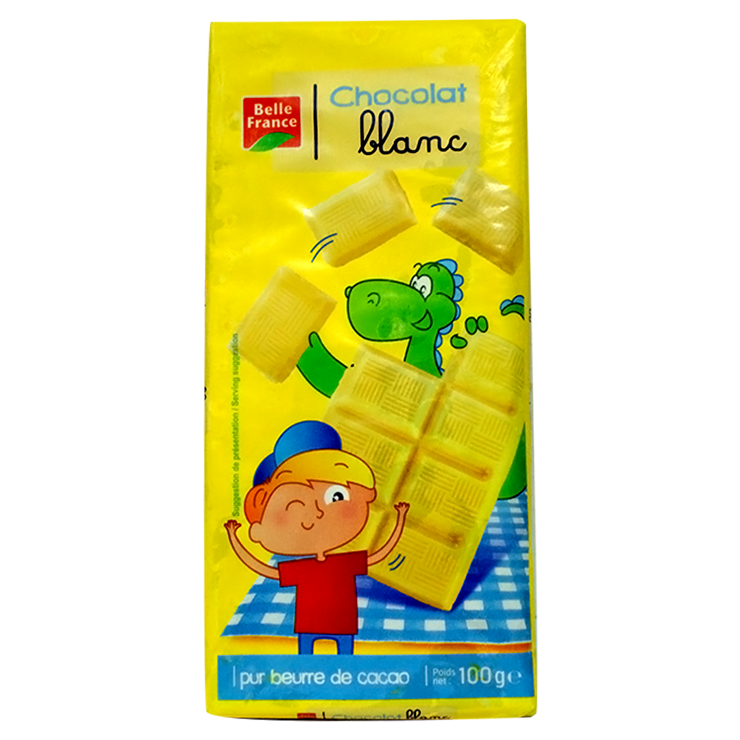 Belle France white chocolate 100g