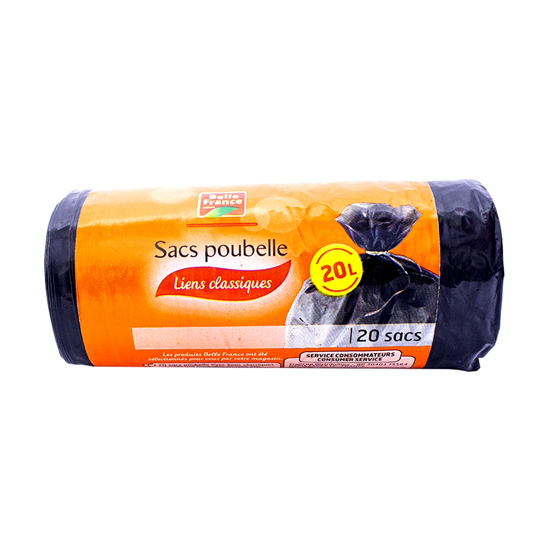 Belle France trash bag 20pc 20ltr