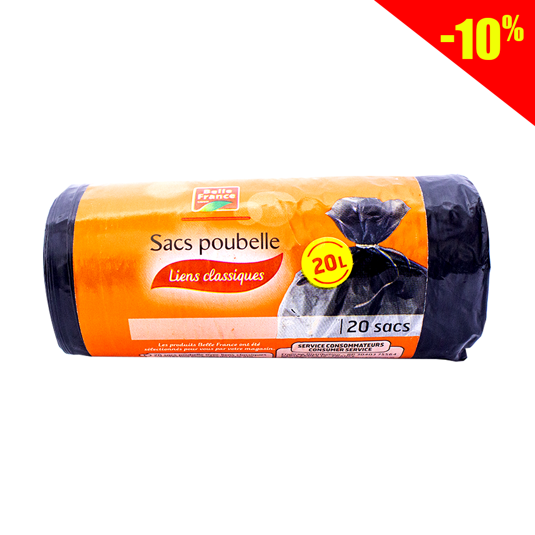 Belle France Garbage Bags 20pcs 20L