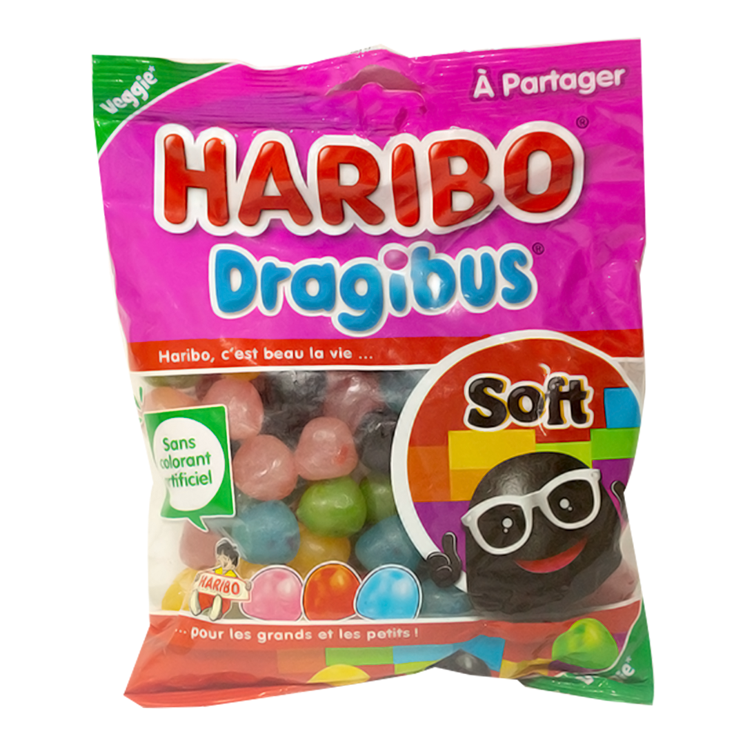 Haribo Dragibus soft multicolored candy 300g