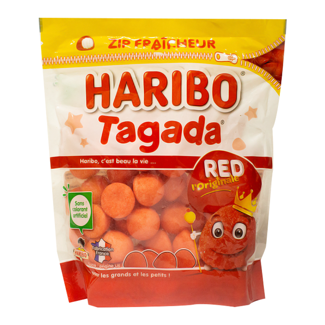 Haribo Tagada red strawberry candy 220g
