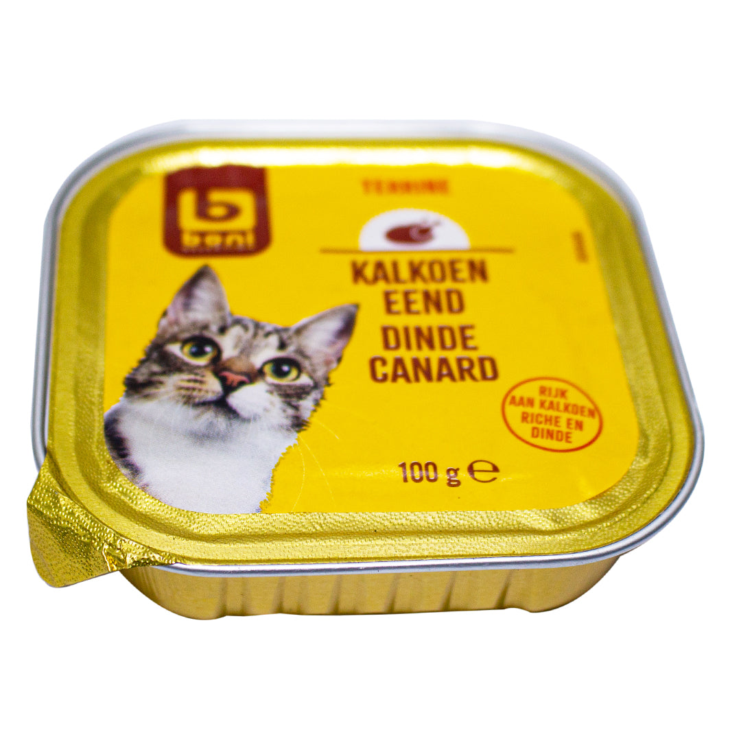 Boni terrine for cats turkey and duck 100g