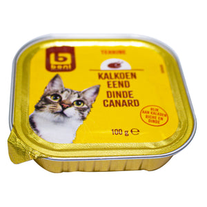 Boni terrine for cats turkey and duck 100g