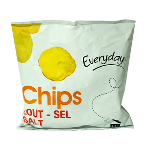 Everyday salted plain chips 50g