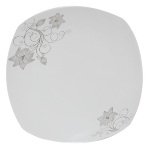 White ceramic plate 11