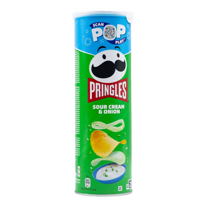 Pringles sour cream and onion chips 150g