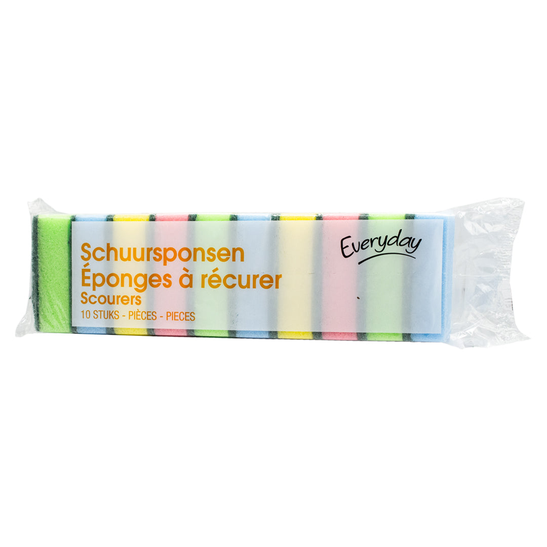 Everyday scouring sponges 10 pieces